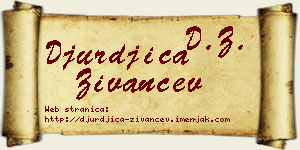 Đurđica Živančev vizit kartica